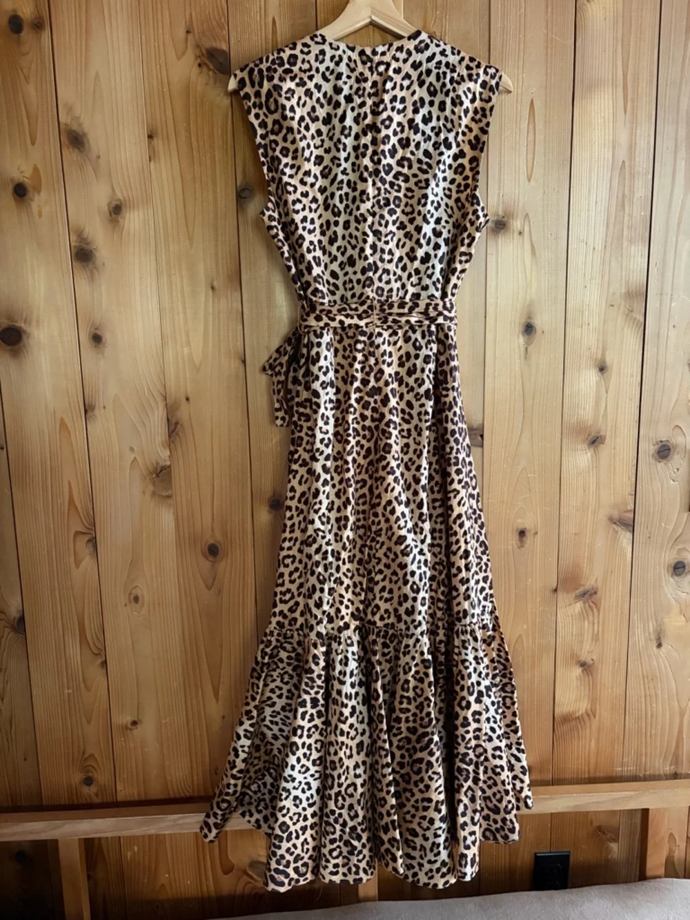 Rebecca Taylor Spring Leopard Wrap Dress